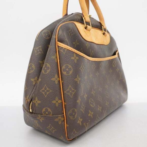 LOUIS VUITTON Brown Monogram Deauville Bag